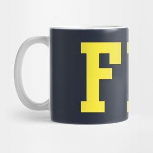 FBI Logo (front and back) Mug